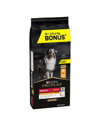 Purina Pro Plan Medium Adult OptiBalance con pollo e riso da kg 14 + kg 2,5 (€ 2,72 / kg)